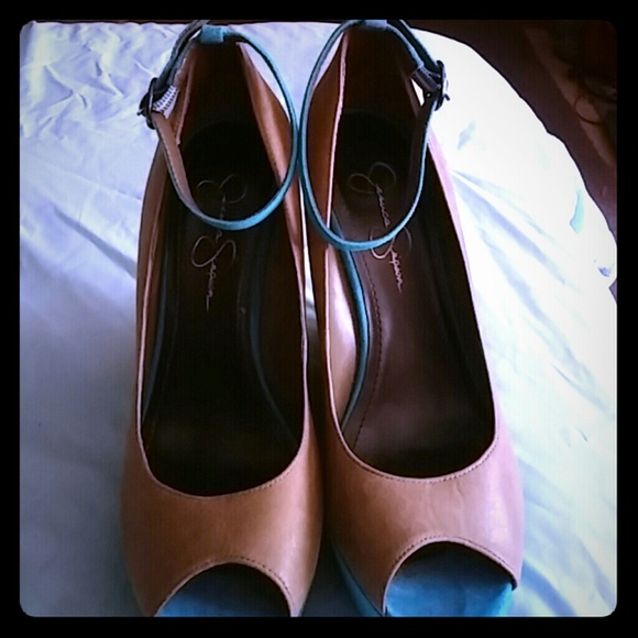 Jessica Simpson Shoes - Jessica Simpson Suede 5 inches Wedges